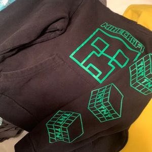 Boys Minecraft hoodie XS